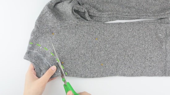 How to Cut Sweatshirts